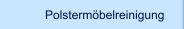 Polstermöbelreinigung